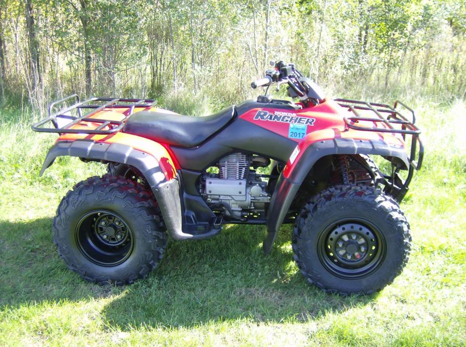 2003 Honda Rancher 4x4 Motorcycles for sale