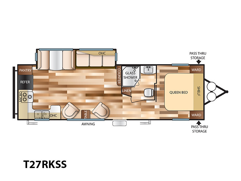 2017 Forest River Wildwood T27RKSS