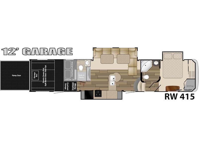 2015 Heartland Road Warrior RV RW 415