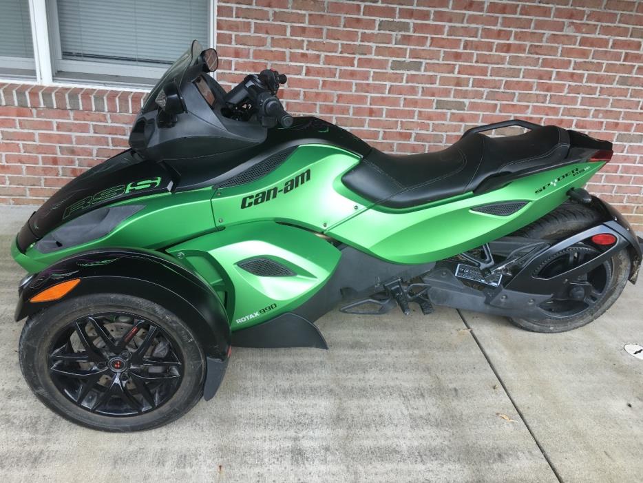 2012 Can-Am SPYDER RS-S SE5