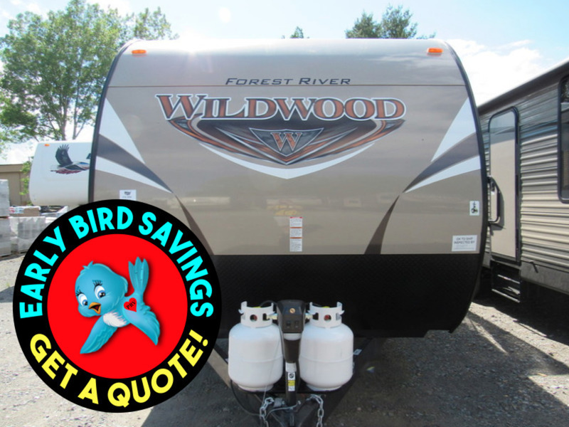 2017 Forest River WILDWOOD 31BKIS