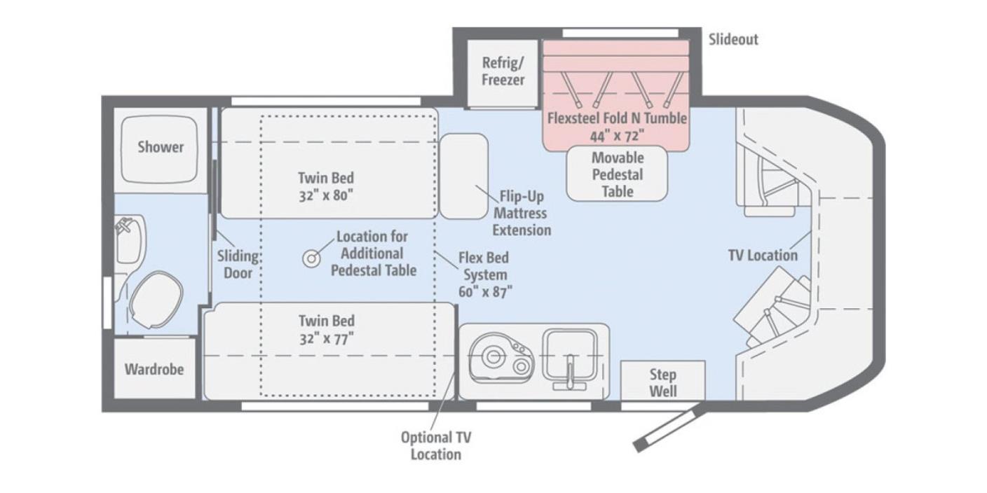 2017 Winnebago Fuse 23A