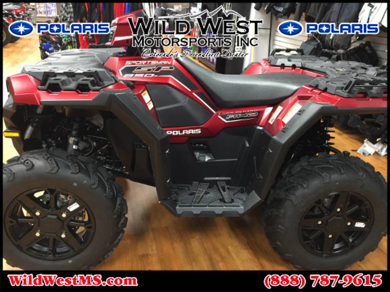 2017 Polaris Sportsman 850 SP Matte Sunset Red