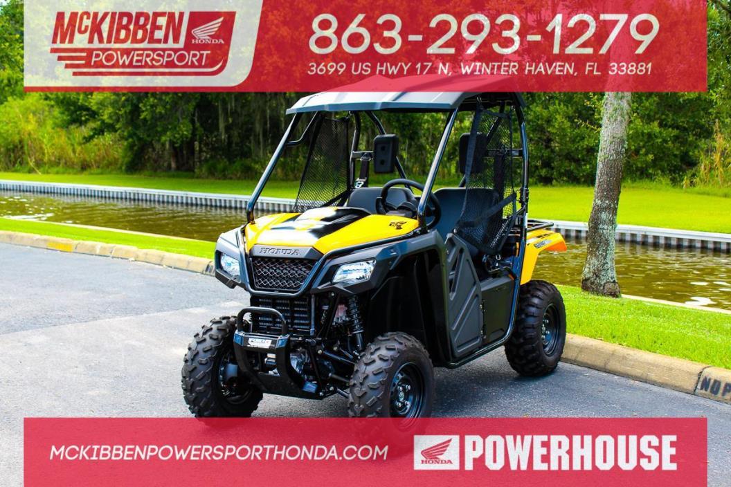 2016 Honda Pioneer 500 - Limited Edition Bumbl