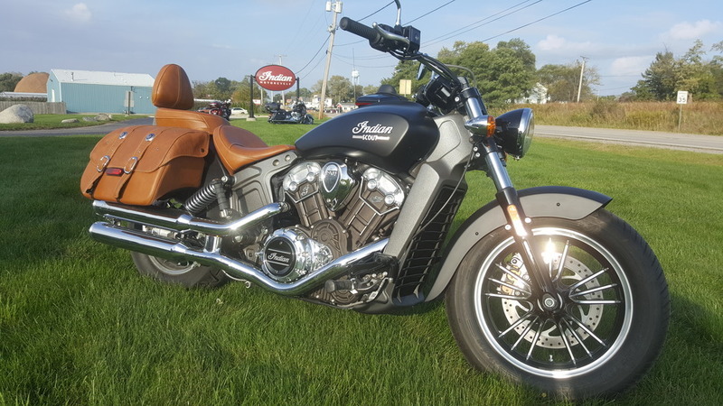 2015 Indian Scout Indian Red