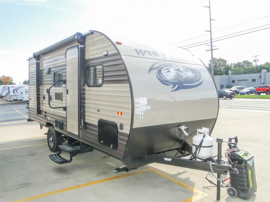 2017 Forest River Wolf Pup 18TO Rear Bathroom