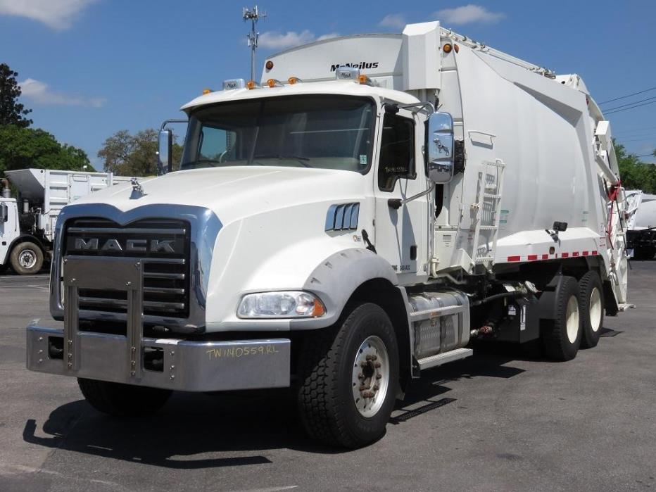 2015 Mack Granite Ct713  Garbage Truck