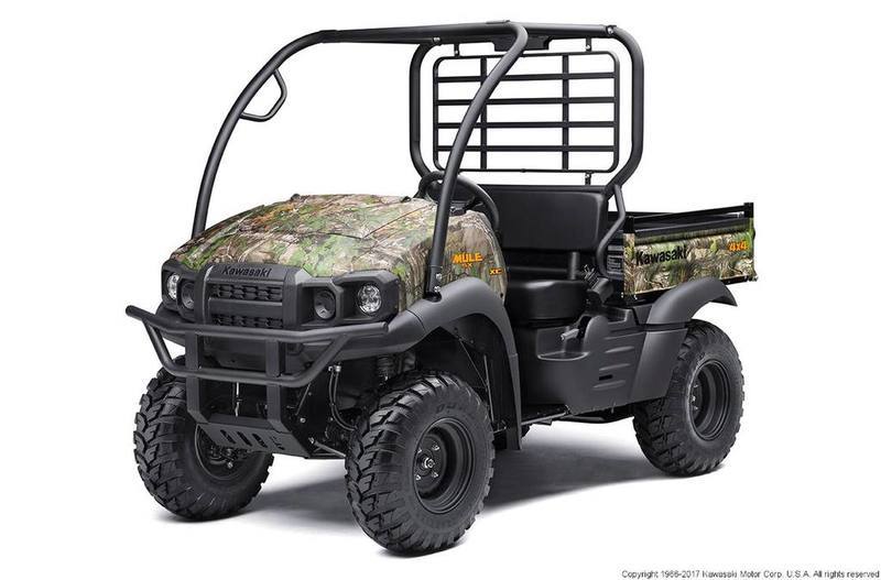 2017 Kawasaki Mule SX 4x4 XC Camo