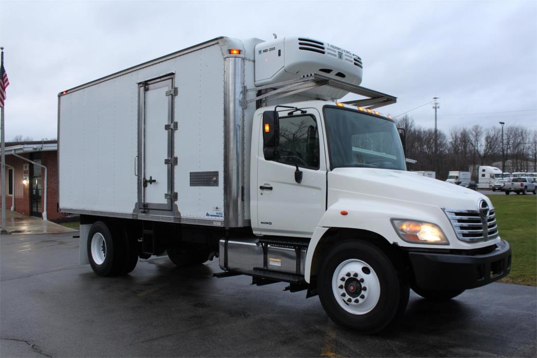2007 Hino 268a  Refrigerated Truck