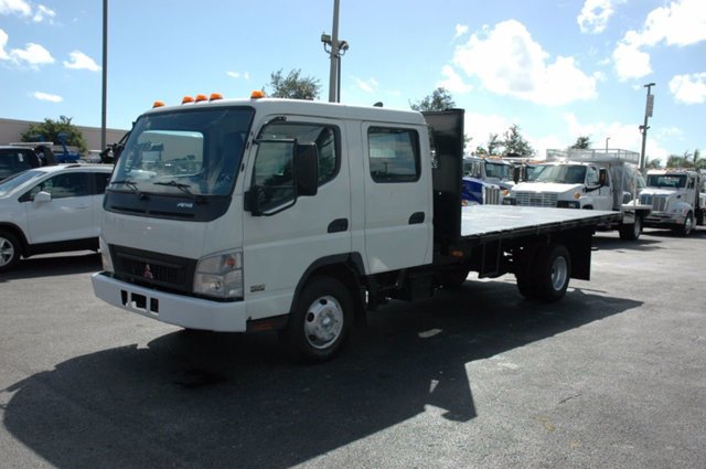 2007 Mitsubishi Fuso Fe145  Flatbed Truck