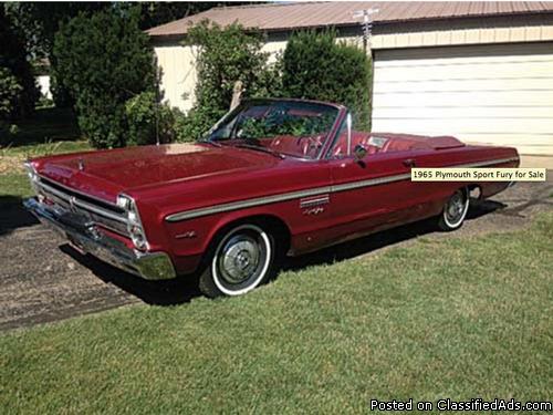 1965 Plymouth Sport Fury Convertible