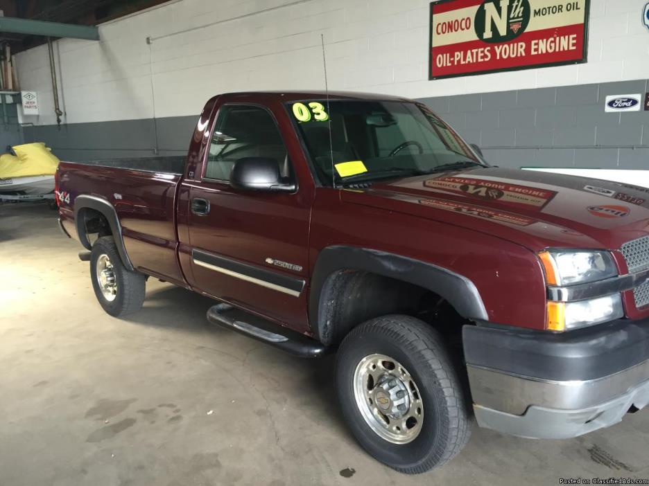 2003 Chevy 2500 4WD Pickup