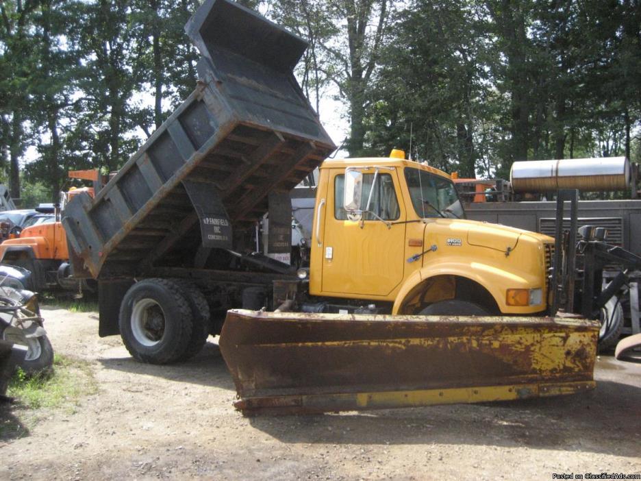 1999 Internation plow truck