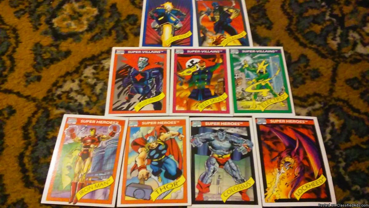 1990 impel marvel universe collectable cards, 1