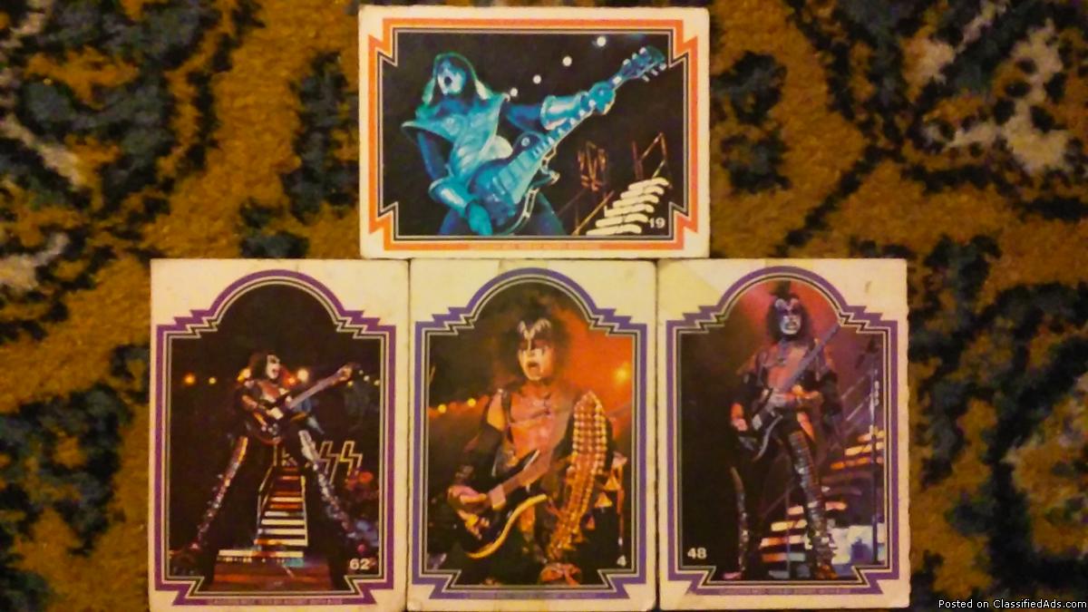 Kiss 1978 aucoin mgt cards great, 0