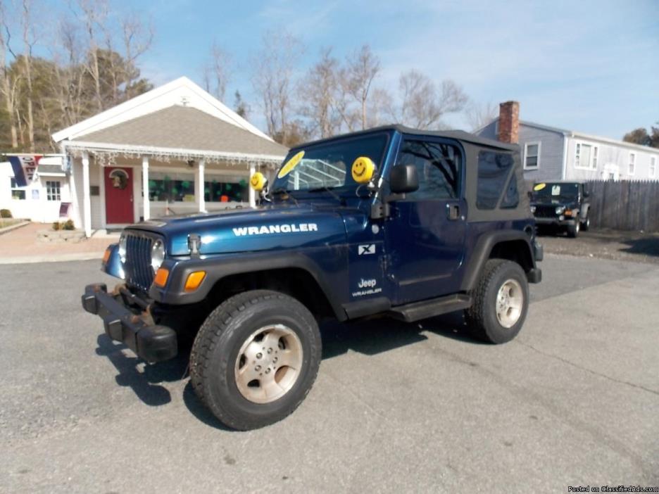 2004 jeep wrangler X