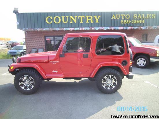 2001 Jeep Wrangler 4 x 4   Sharp And Ready ~ RARE FIND~ 1 Owner
