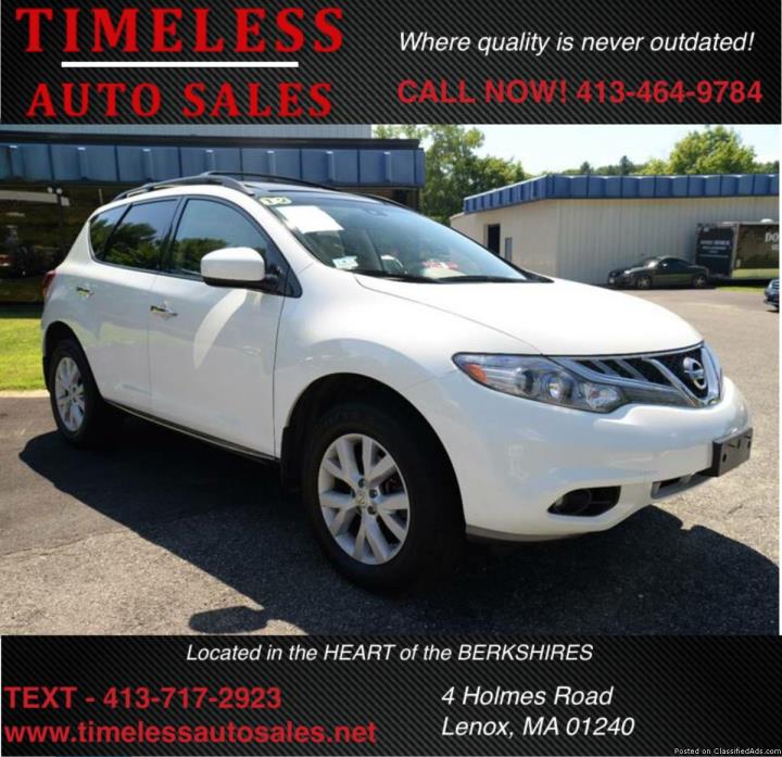 2012 Nissan Murano AWD SL 4dr SUV!ONE-OWNER!! CLEAN CARFAX! #5184