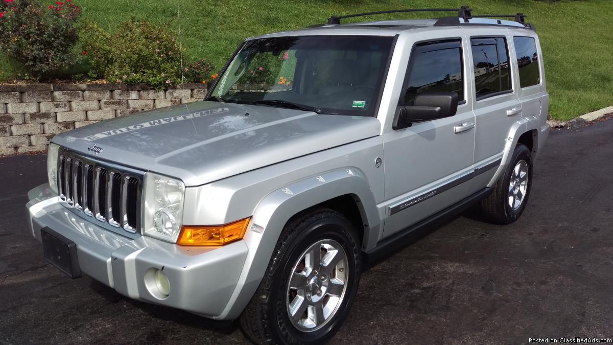 2006 Jeep Commander Limited 4WD , Leather , Roof