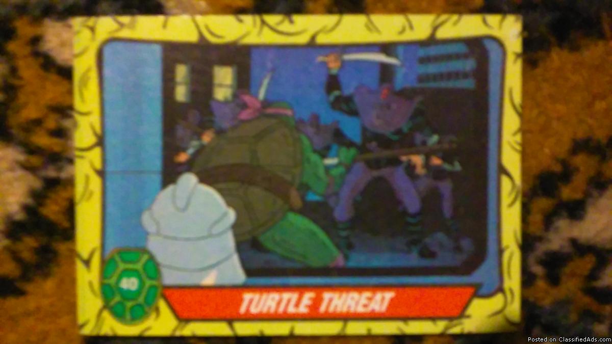 Tmnt 1989 collectable cards, 2