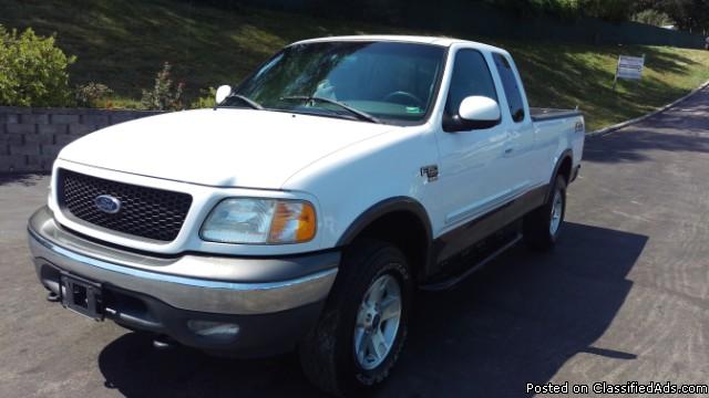 2002 Ford F150 Ext . Cab 4x4 , Only (108 K )