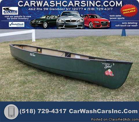 2000 OLD TOWN 15 FOOT CANOE! 15 FOOT! 4 SEATER!