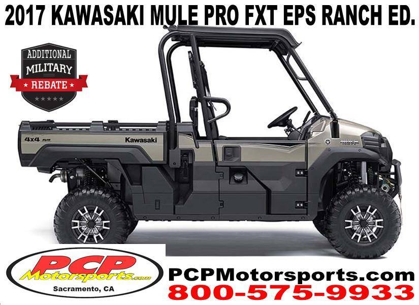 2017 Kawasaki Mule PRO-FX™ Ranch Edition