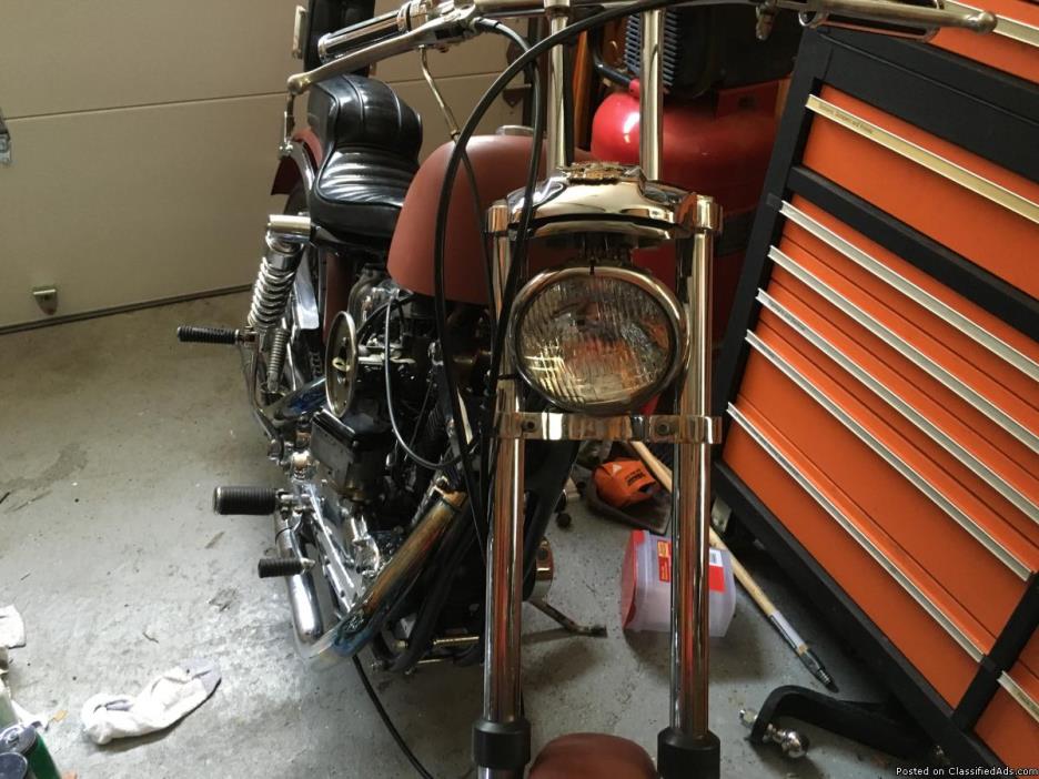 1966 900 Harley sporster