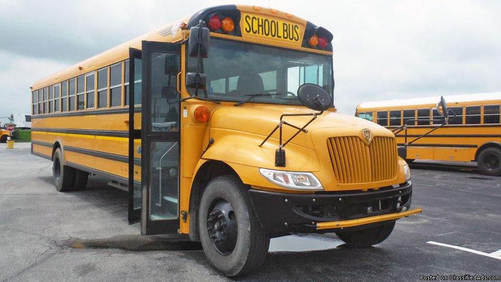 2012 72 Passenger IC CE Used School Bus 6.4 Diesel Engine (120503in)