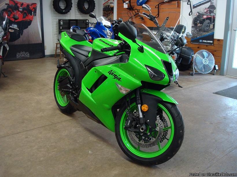 2008 Kawasaki Ninja ZX-6R 600 Sport Bike - Serviced