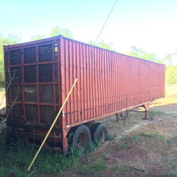 40 foot semi chip trailer