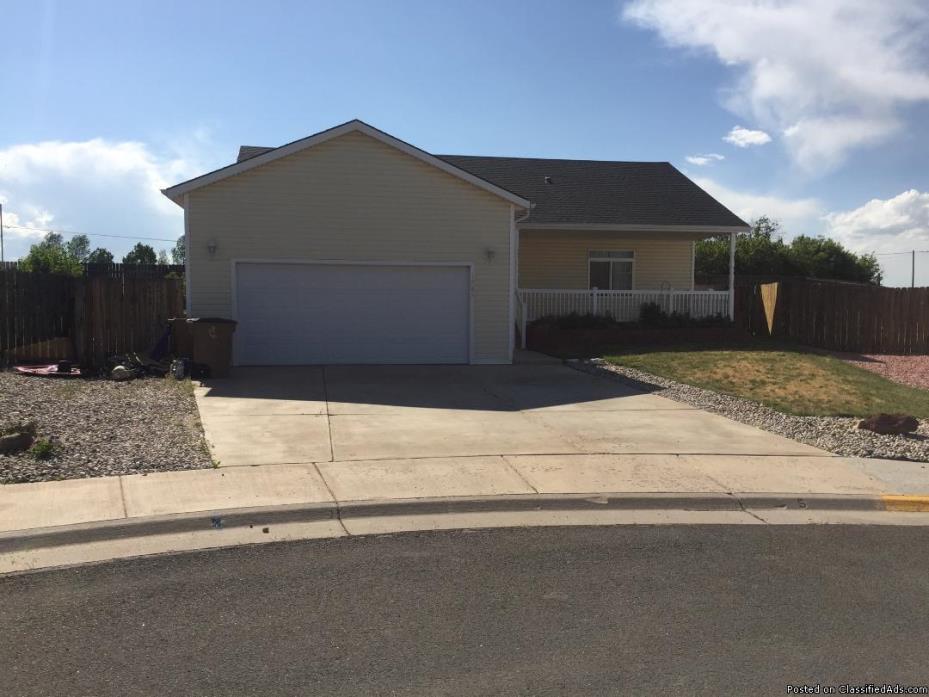 Large, newer home for rent in Laramie