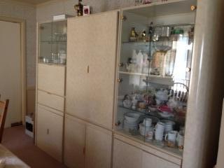 china cabinet and table