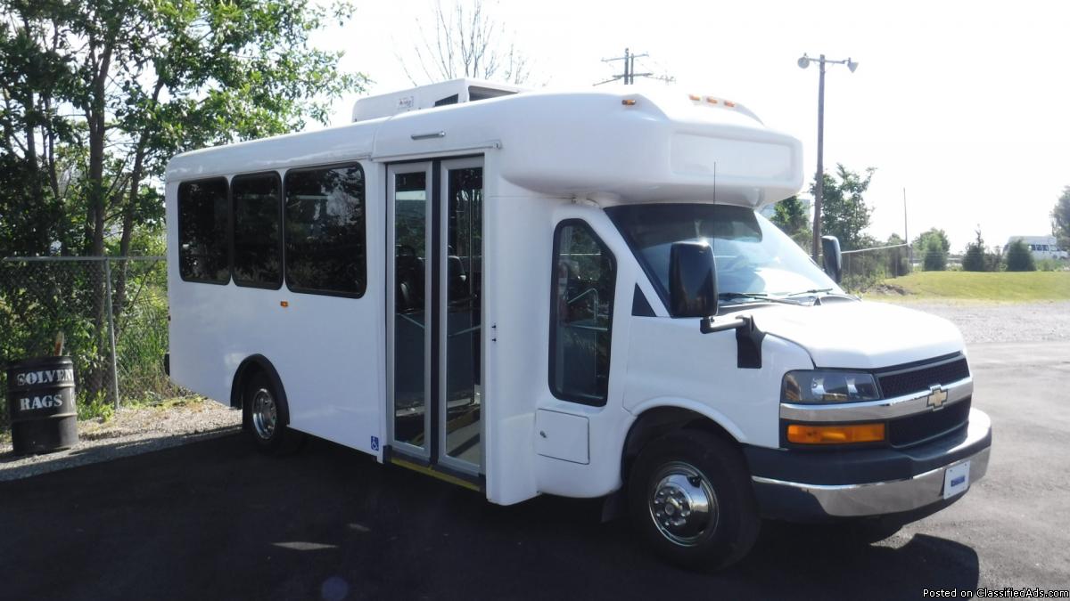 2014 Chevrolet Arboc 12 Passenger Plus 2 Wheelchair Spaces Used Bus 154981IN