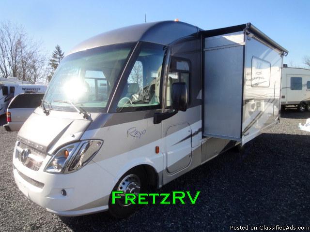 New 2016 Itasca Winnebago Reyo 25P Mercedes Diesel Motorhome RV For Sale Fretz...