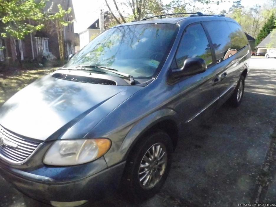 2002 Chrysler Town and Country Van For Sale