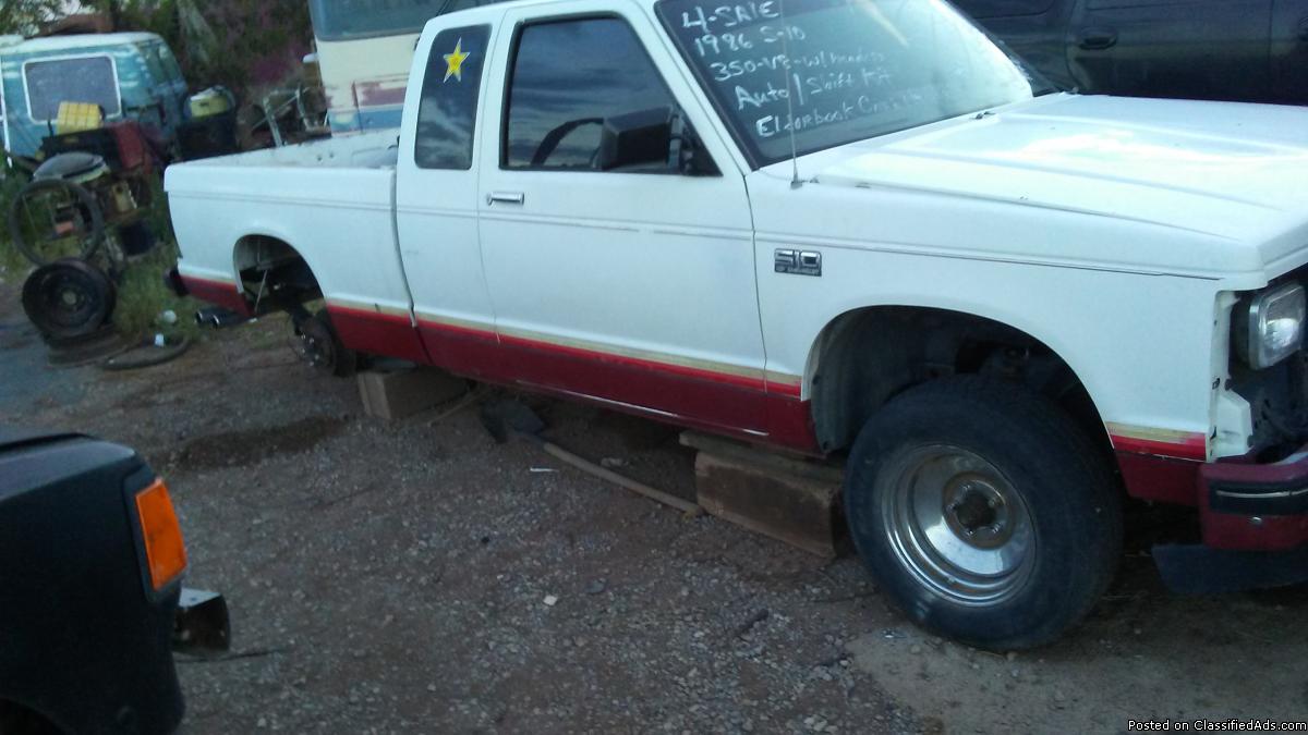 1986 s10 king cab shortbed hotrod built all parts new