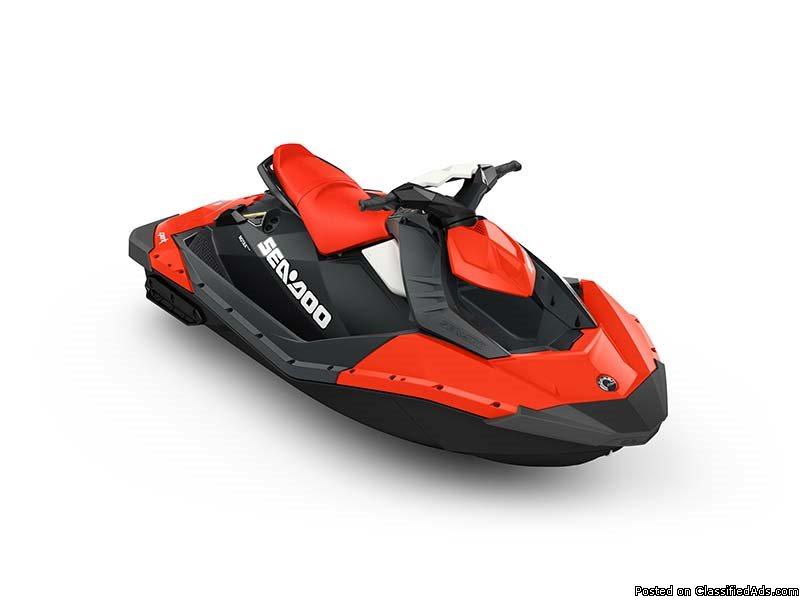 SALE! New 2016 Sea-Doo Spark 2-Up 900 HO ACE iBR Convenience Pkg - $6399 ONLY...