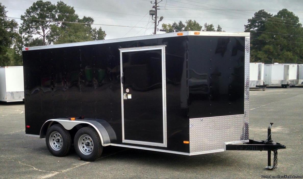 7x14 ENCLOSED TRAILERS