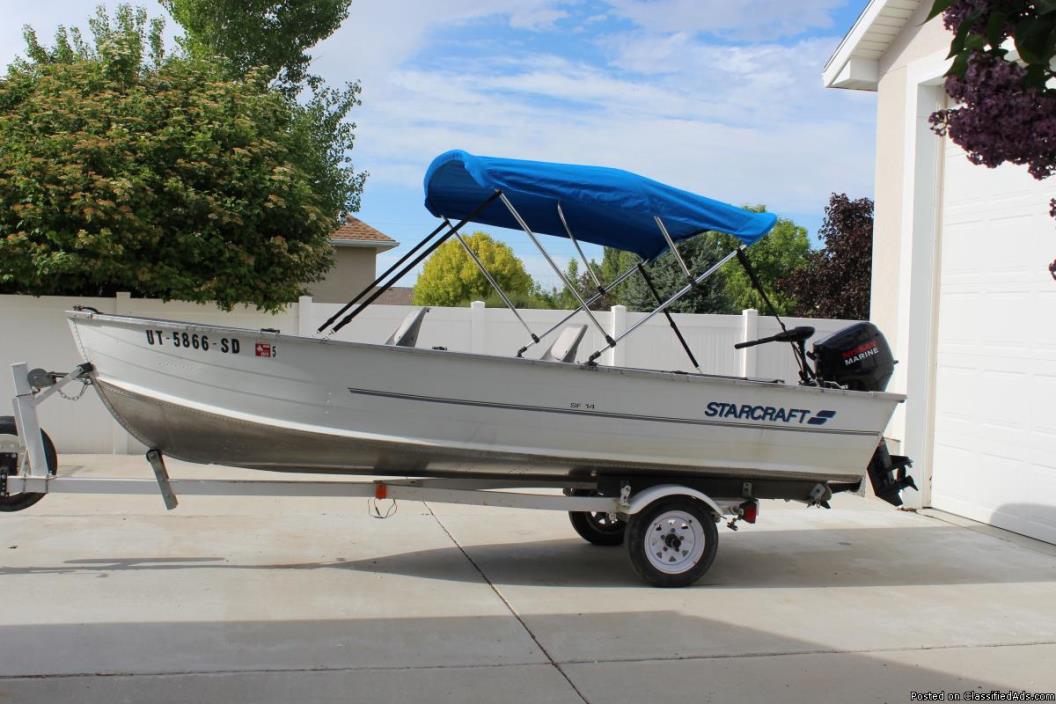 18 ft. Starcraft aluminum boat