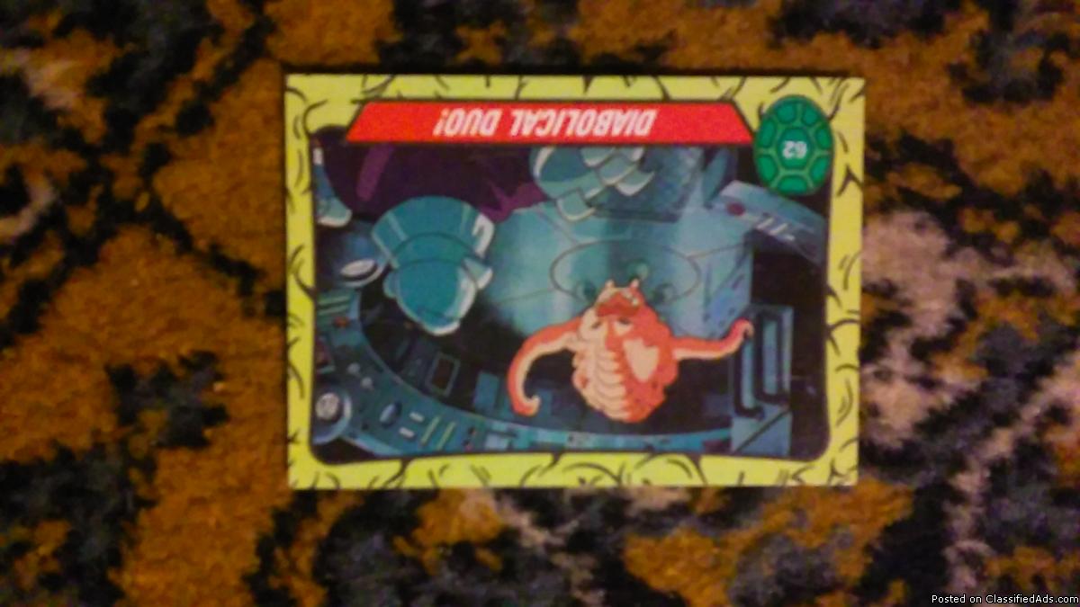Tmnt 1989 collectable cards