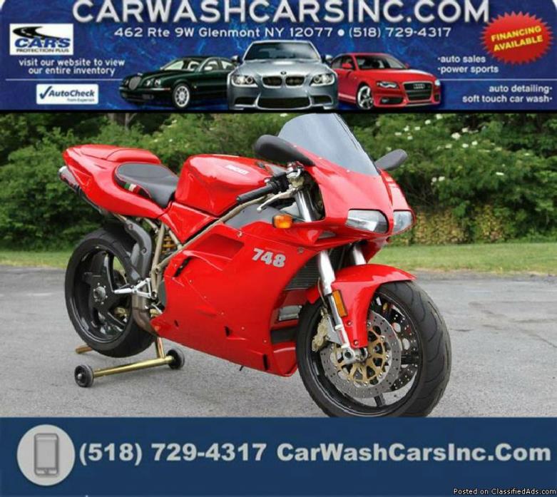 2000 Ducati 748 biposto desmoquattro motorcycle! Pristine Condition!