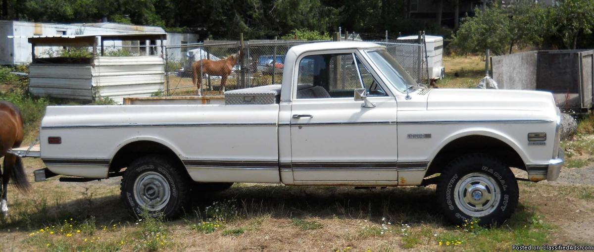 '72 Cheyenne 4x4 pickup