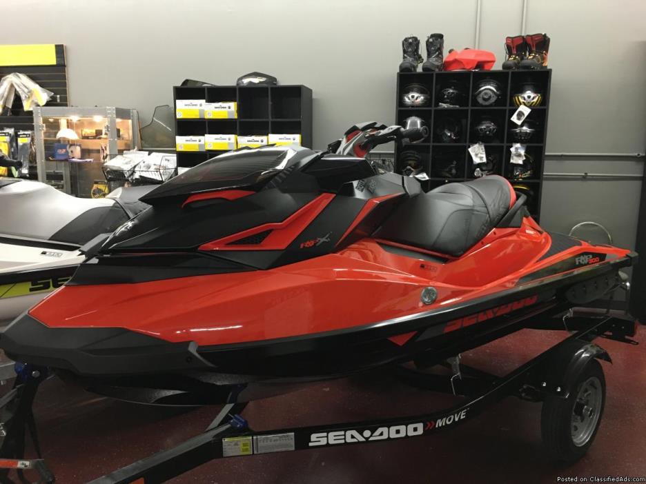SALE! New 2016 Sea-Doo RXP-X 300 Personal Watercraft Red/Black #1624